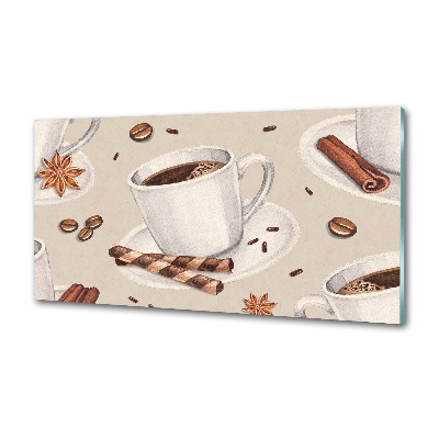 Platte für Küchenrückwand Eine Tasse Kaffee