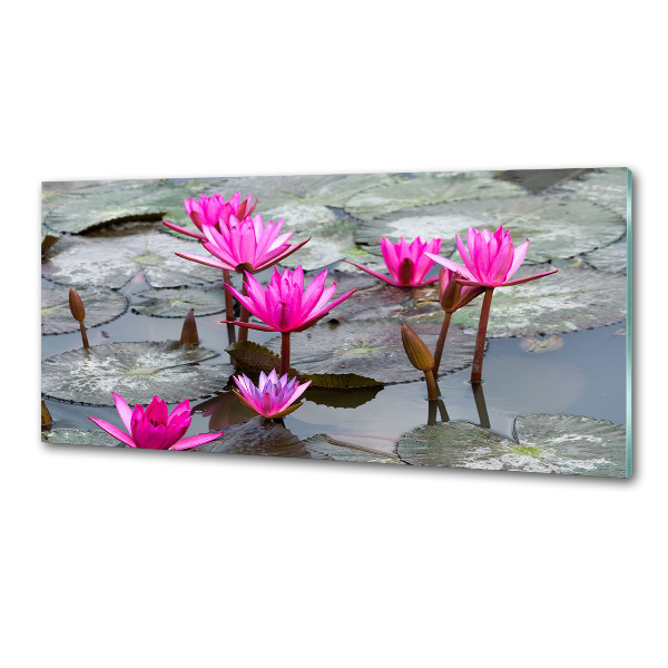 Platte für Küchenrückwand Lotosblume