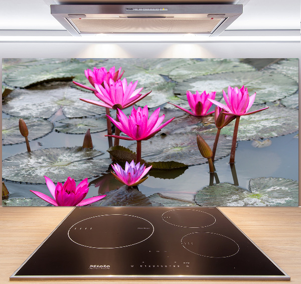 Platte für Küchenrückwand Lotosblume