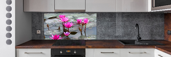 Platte für Küchenrückwand Lotosblume