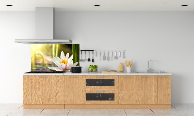 Platte für Küchenrückwand Seerose