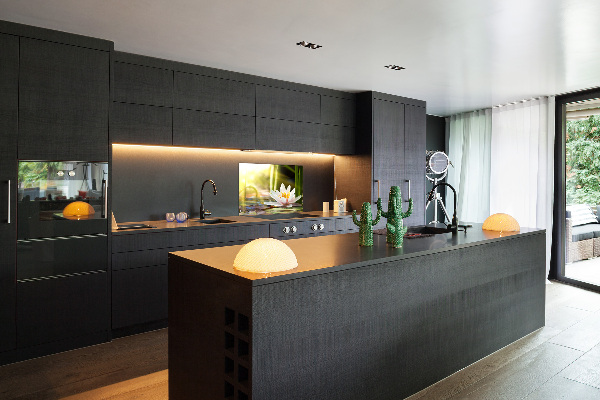 Platte für Küchenrückwand Seerose