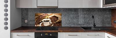 Küchen wandpaneel Eine Tasse Kaffee