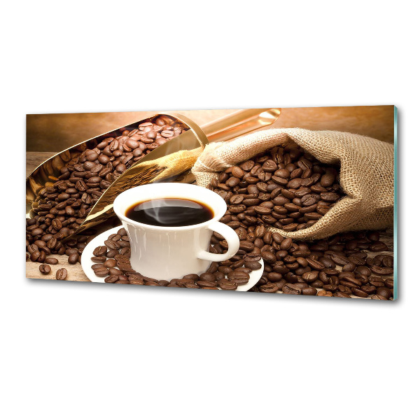 Küchen wandpaneel Eine Tasse Kaffee