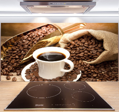 Küchen wandpaneel Eine Tasse Kaffee