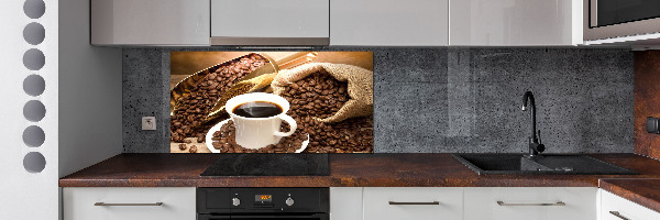 Küchen wandpaneel Eine Tasse Kaffee