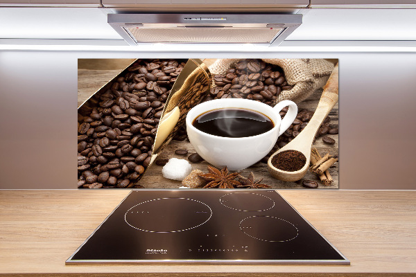 Platte für Küchenrückwand Eine Tasse Kaffee