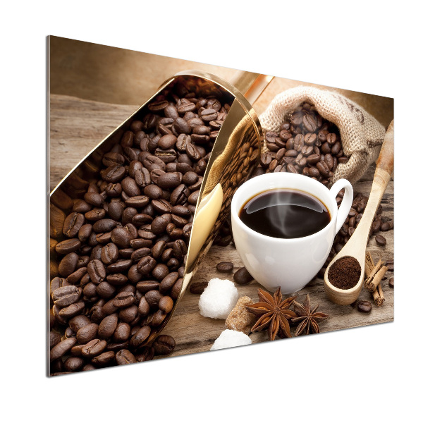 Platte für Küchenrückwand Eine Tasse Kaffee