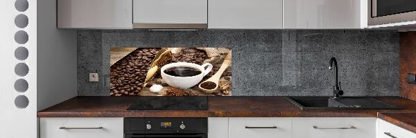 Platte für Küchenrückwand Eine Tasse Kaffee