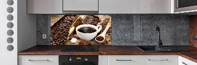 Platte für Küchenrückwand Eine Tasse Kaffee