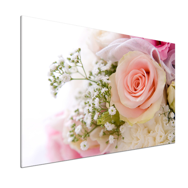 Platte für Küchenrückwand Ein Blumenstrauß