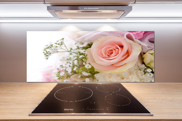 Platte für Küchenrückwand Ein Blumenstrauß