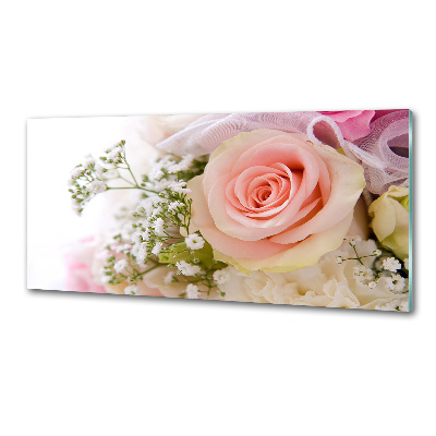 Platte für Küchenrückwand Ein Blumenstrauß