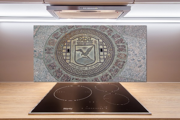 Platte für Küchenrückwand Sopot-Brunnen