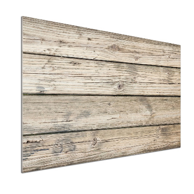 Platte für Küchenrückwand Holzhintergrund