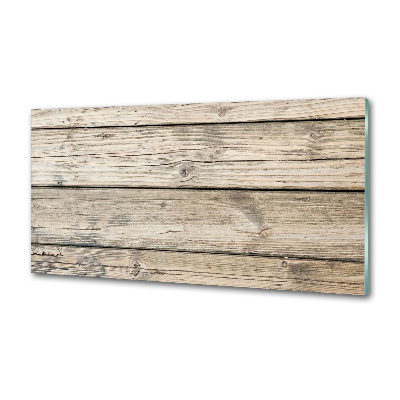 Platte für Küchenrückwand Holzhintergrund