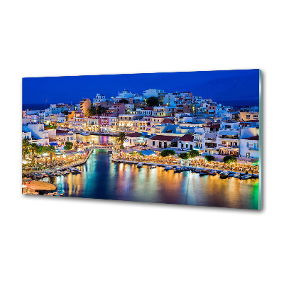 Glasrückwand für die küche Kreta Griechenland