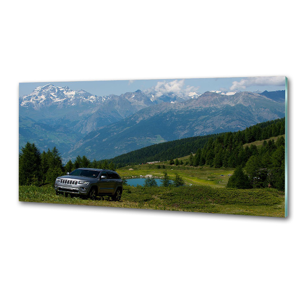 Platte für Küchenrückwand Geländewagen