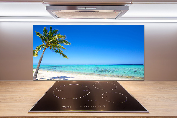 Platte für Küchenrückwand Tropischer Strand