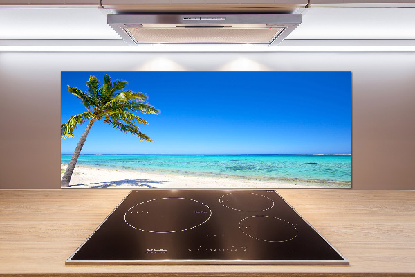 Platte für Küchenrückwand Tropischer Strand