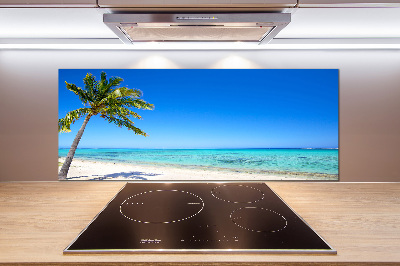 Platte für Küchenrückwand Tropischer Strand