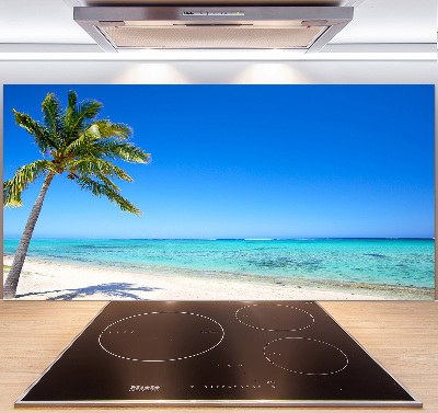 Platte für Küchenrückwand Tropischer Strand