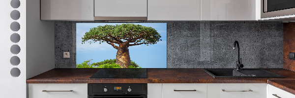 Platte für Küchenrückwand Baobab