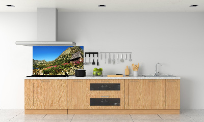 Platte für Küchenrückwand Schäferhütte im Tal