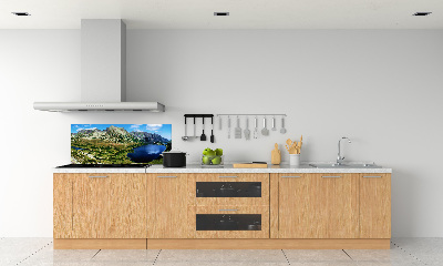 Küchen wandpaneel Ein Tal in den Bergen