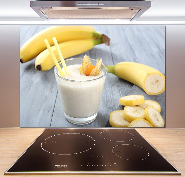 Glasrückwand für die küche Bananencocktail