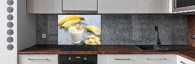 Glasrückwand für die küche Bananencocktail