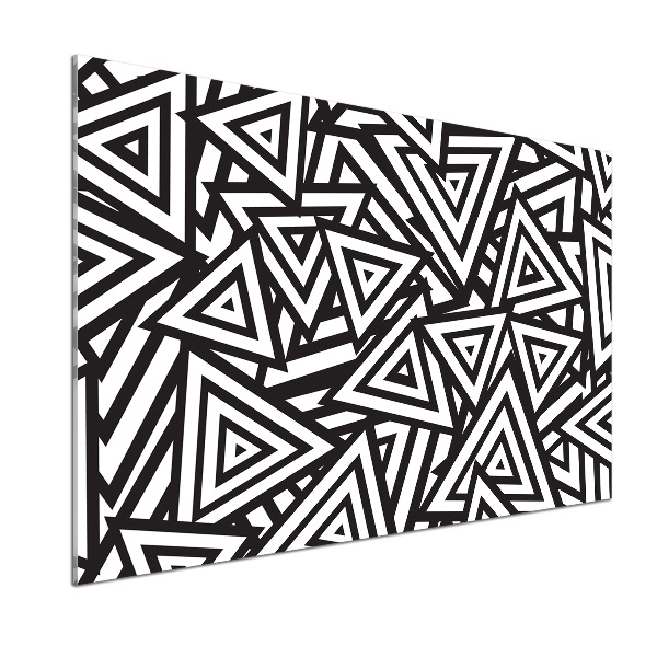 Küchen wandpaneel Dreieckshintergrund