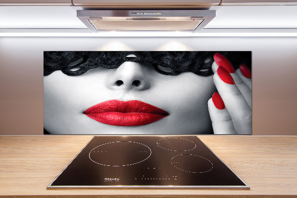 Küchen wandpaneel Spitzenmaske