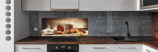 Glasrückwand für die küche Frühstück