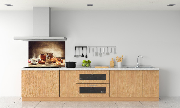 Glasrückwand für die küche Frühstück