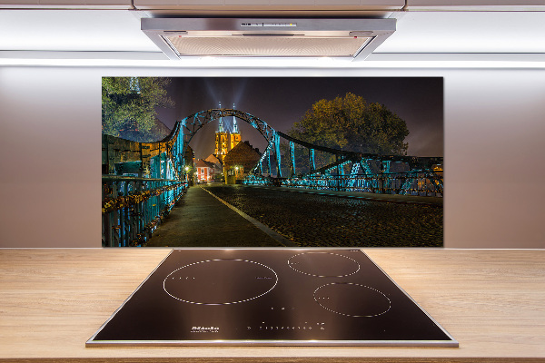 Küchen wandpaneel Liebesbrücke
