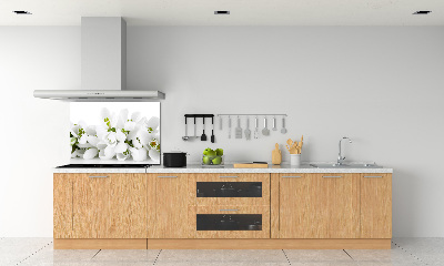 Glasrückwand für die küche Schneeglöckchen