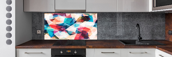 Platte für Küchenrückwand Abstraktes Mosaik