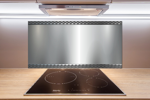 Küchen wandpaneel Metallischer Hintergrund