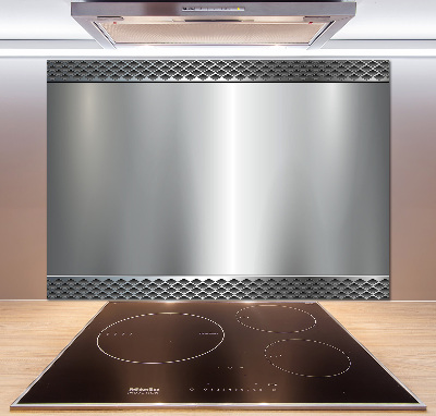 Küchen wandpaneel Metallischer Hintergrund