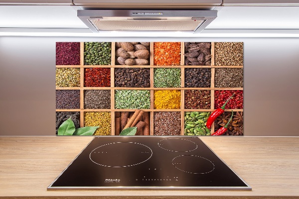 Küchen wandpaneel Gewürze und Kräuter