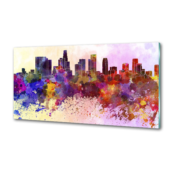 Glasrückwand für die küche Farben von Los Angeles