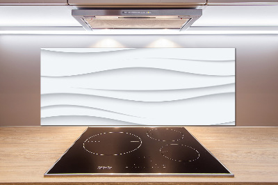 Küchen wandpaneel Abstrakte Wellen