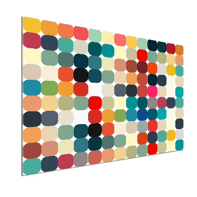 Glasrückwand für die küche Geometrischer Hintergrund