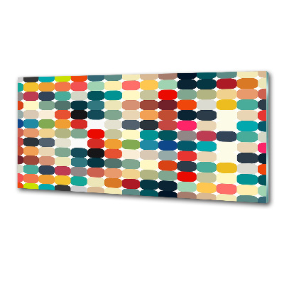 Glasrückwand für die küche Geometrischer Hintergrund