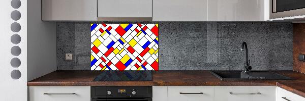 Platte für Küchenrückwand Abstraktion