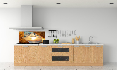 Küchen wandpaneel Grotte am Meer