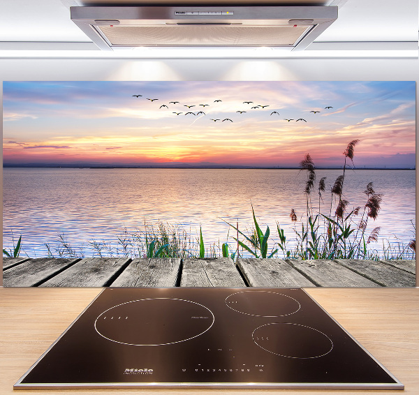 Platte für Küchenrückwand Lake West