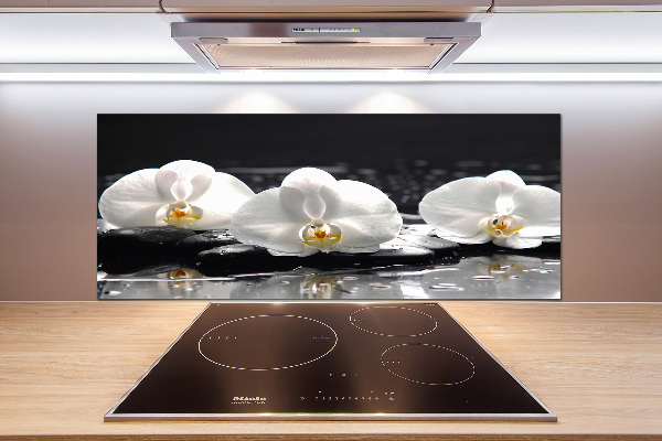 Platte für Küchenrückwand Orchidee