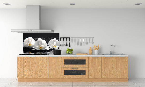 Platte für Küchenrückwand Orchidee